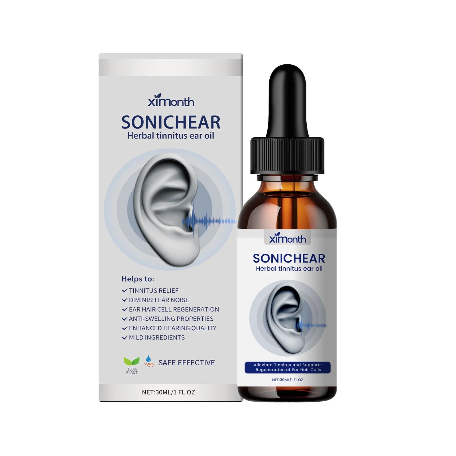 Tinnitus Relief Ear Drops – Soothing Formula for Ringing Ears