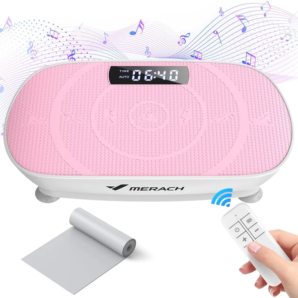 Vibration Plate Exercise Machine – MERACH Whole Body Workout Platform for Weight Loss, Shaping & Muscle Relaxation