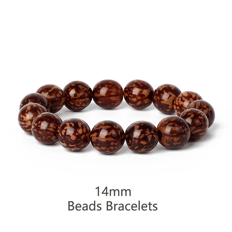 Royal Green Tiger Eye Vajra Bodhi Bracelet Original Rudraksha Meditation Beaded Bracelets Women Prayer Tibetan Buddhism Jewelry