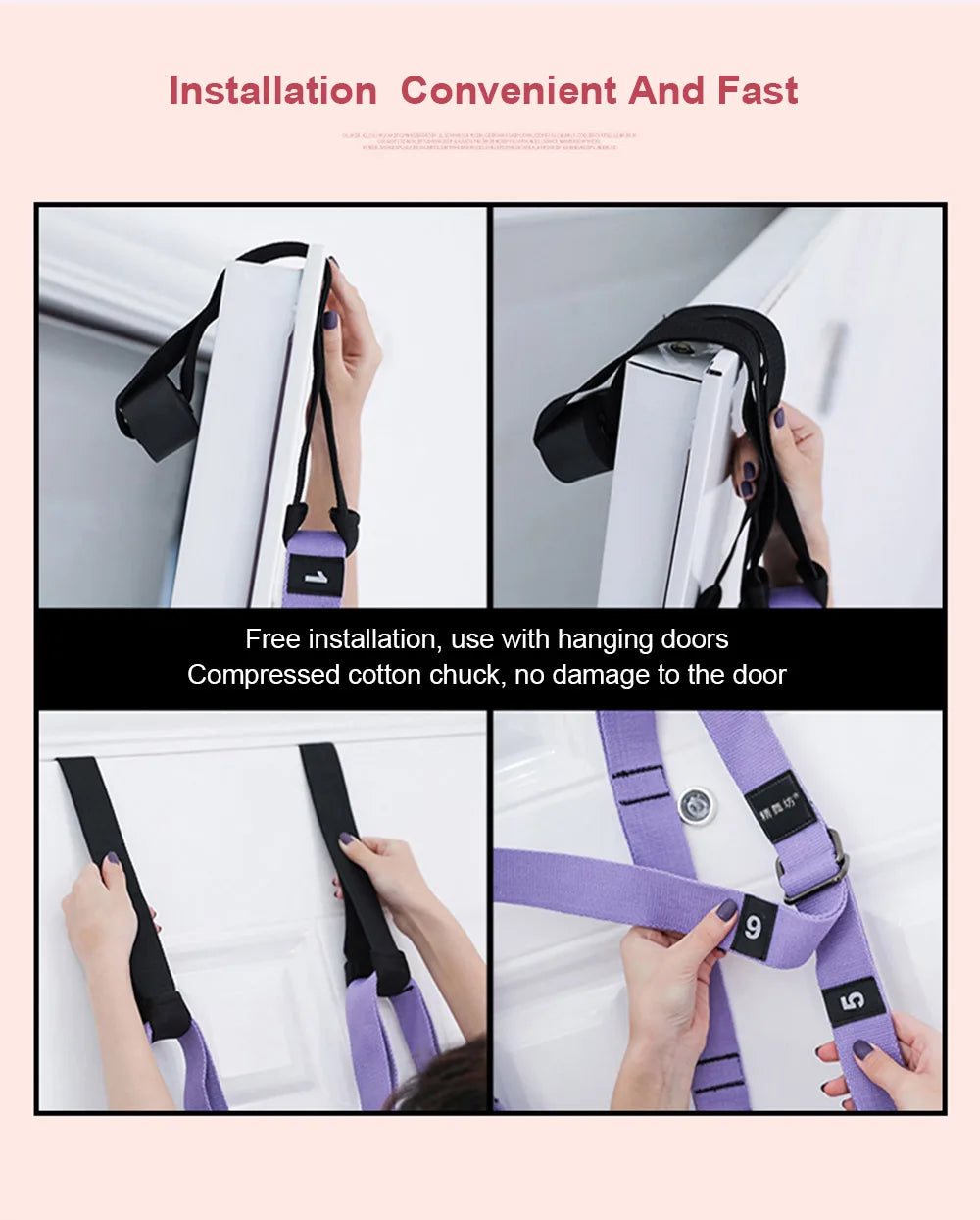 Adjustable Aerial Yoga Strap – Anti-Gravity Hammock Swing for Stretching, Handstands & Fitness Training