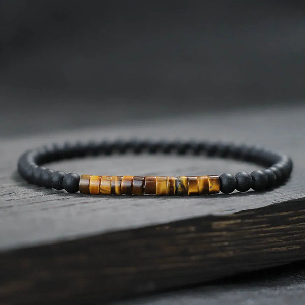 New Minimalist 4mm Bead Bracelet – Emperor Onyx Meditation Bracelet for Men & Women