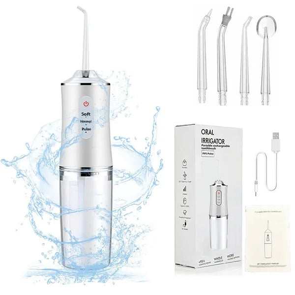 Powerful Oral Irrigator – Rechargeable Water Flosser IPX7