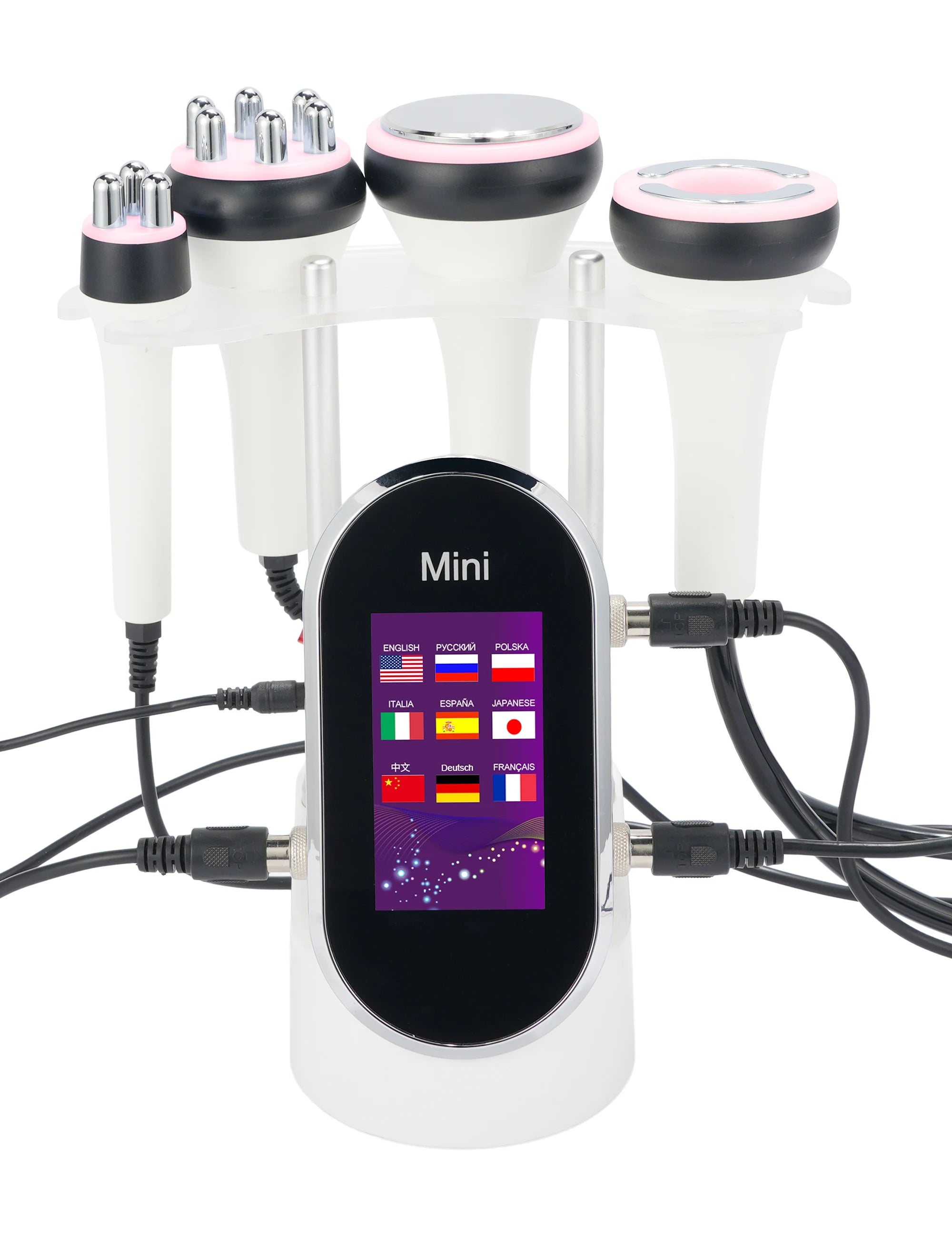 4-in-1 Cavitation Slimming &amp; Skin Tightening Device – Ultrasonic Liposuction &amp; Facial Care Machine