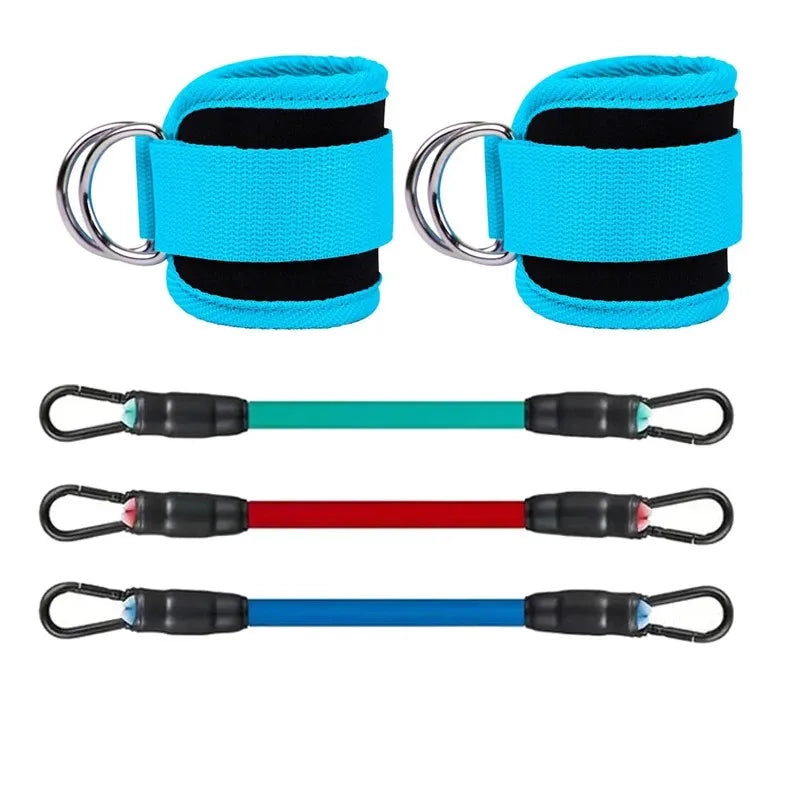 Ankle Straps Resistance Bands Set – Strength Training & Toning for Legs and Glutes