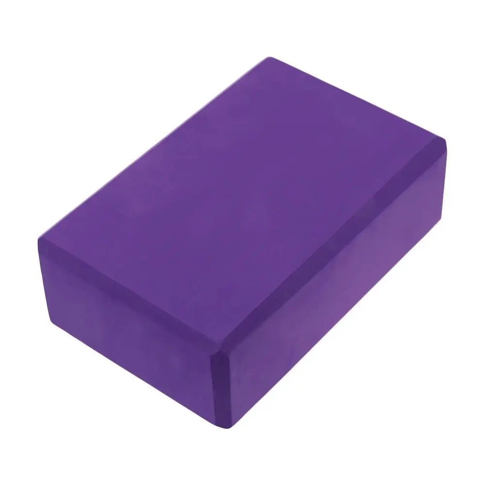 Yoga Block – Colored EVA - Non-Slip Foam Fitness Brick for Yoga, Pilates & Stretching