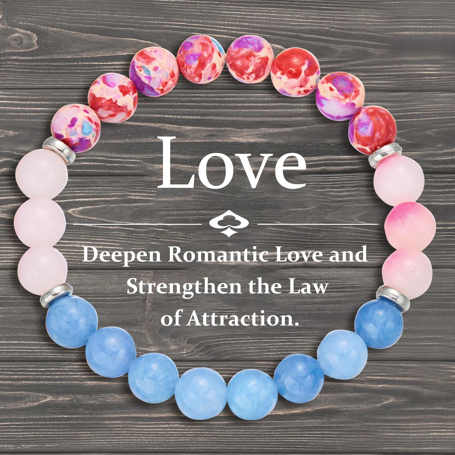 Natural Stone 7 Chakra Energy Bracelet – Good Luck & Protection Jewelry for Men and Women
