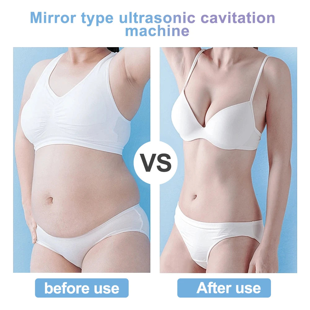 4-in-1 Cavitation Slimming &amp; Skin Tightening Device – Ultrasonic Liposuction &amp; Facial Care Machine