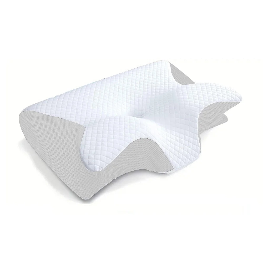 Butterfly Memory Foam Cervical Pillow – Orthopedic Neck Support for Comfortable Sleep
