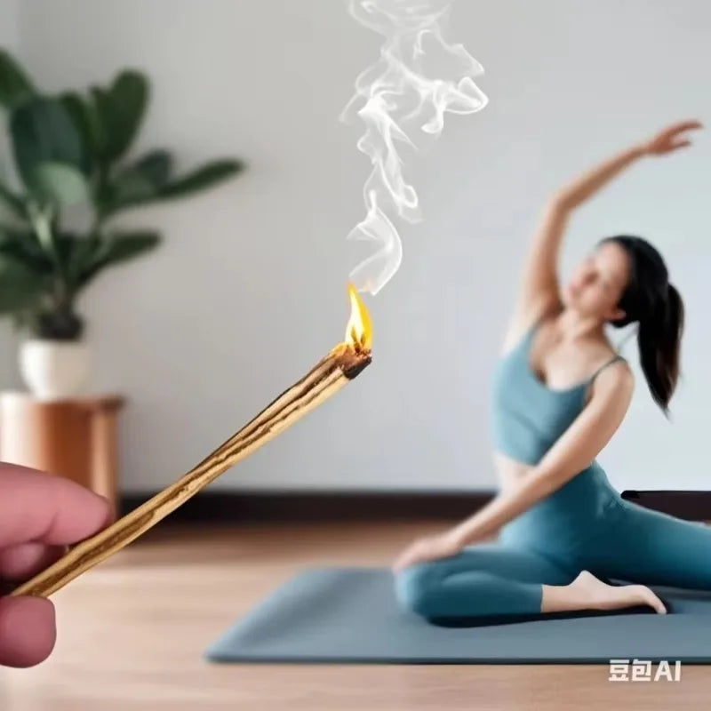 Palo Santo Natural Incense Sticks – High Oil Content for Aromatherapy & Meditation (10pcs)