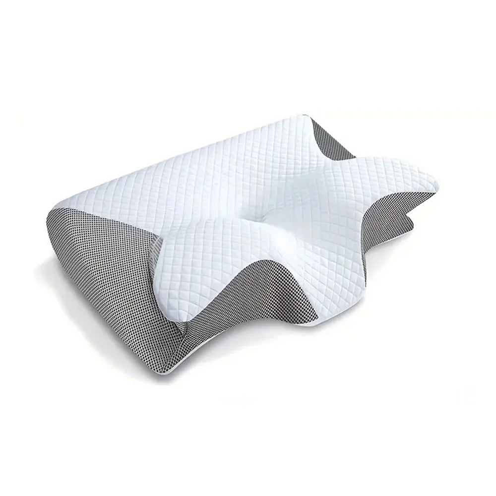 Butterfly Memory Foam Cervical Pillow – Orthopedic Neck Support for Comfortable Sleep