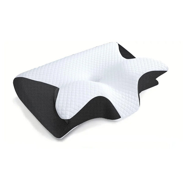 Butterfly Memory Foam Cervical Pillow – Orthopedic Neck Support for Comfortable Sleep