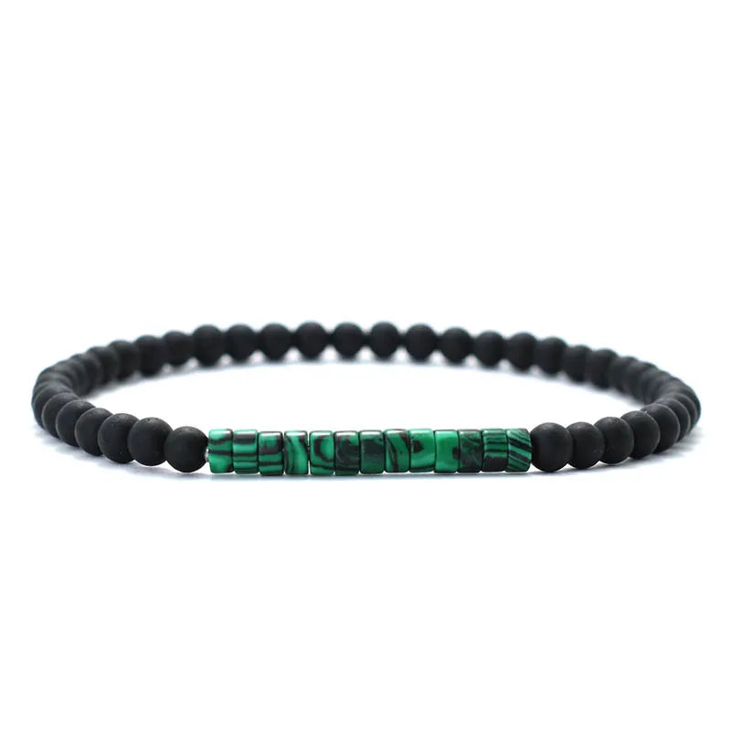 New Minimalist 4mm Bead Bracelet – Emperor Onyx Meditation Bracelet for Men & Women