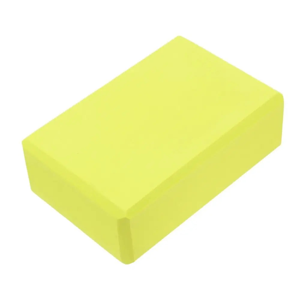 Yoga Block – Colored EVA - Non-Slip Foam Fitness Brick for Yoga, Pilates & Stretching
