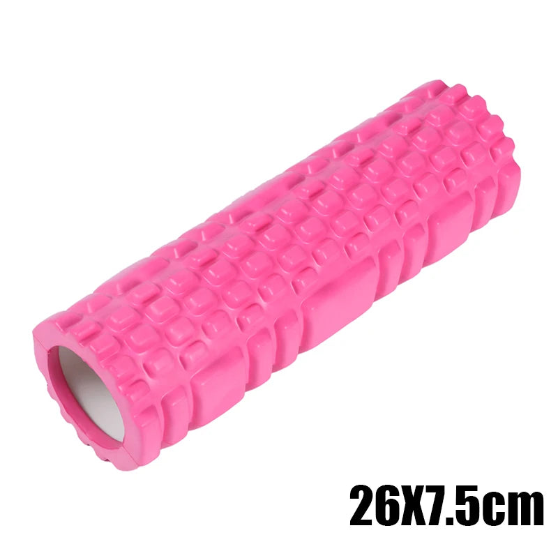 Foam Yoga Column – Muscle Massage Roller for Back, Legs &amp; Full-Body Training- 33cm