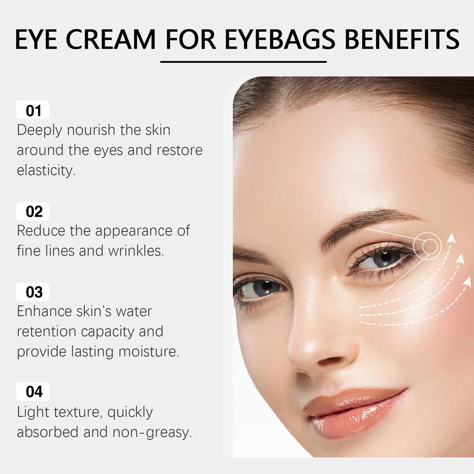 Eye Cream – Dark Circle Lightening & Firming Eye Serum Stick - OUHOE Niacinamide