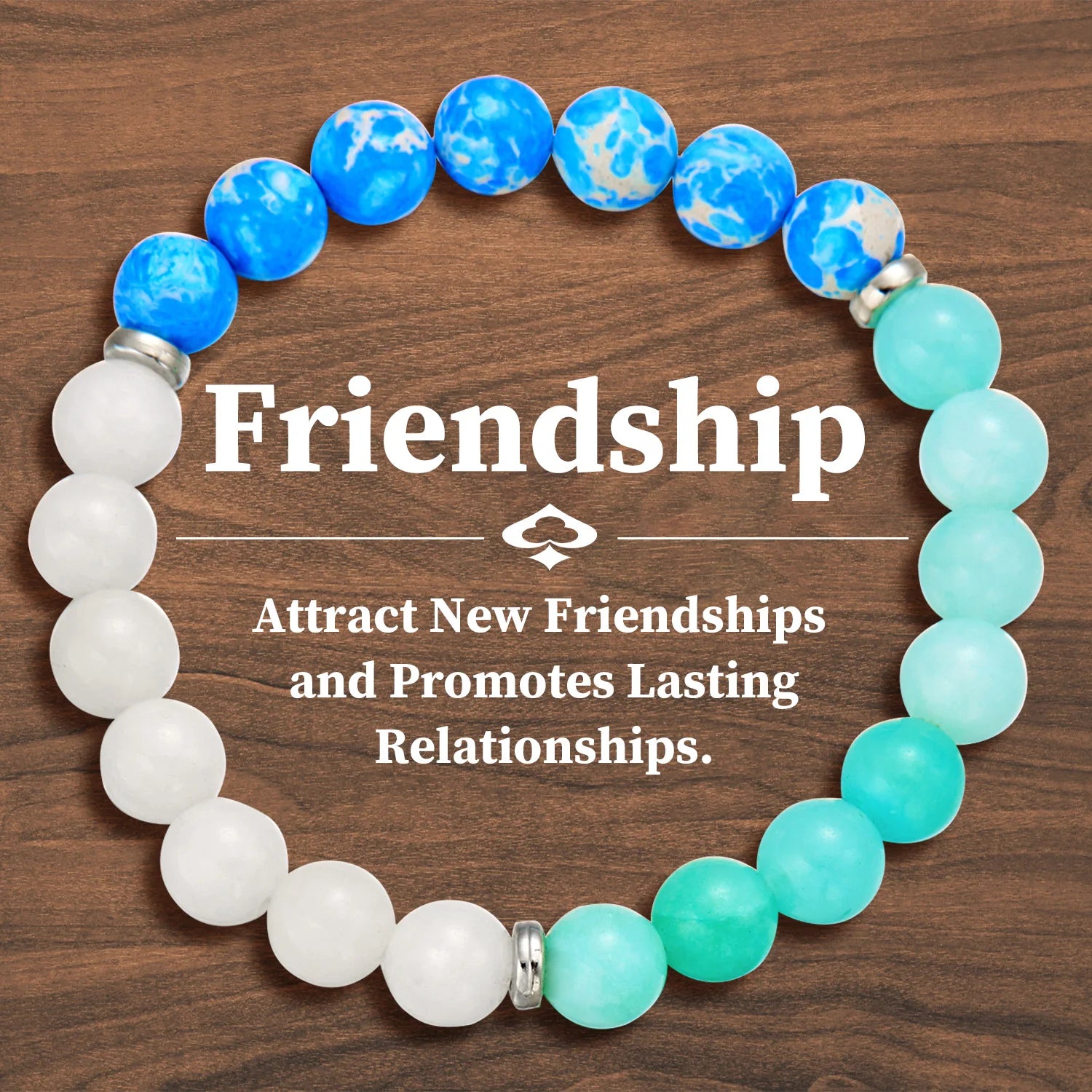 Natural Stone 7 Chakra Energy Bracelet – Good Luck & Protection Jewelry for Men and Women