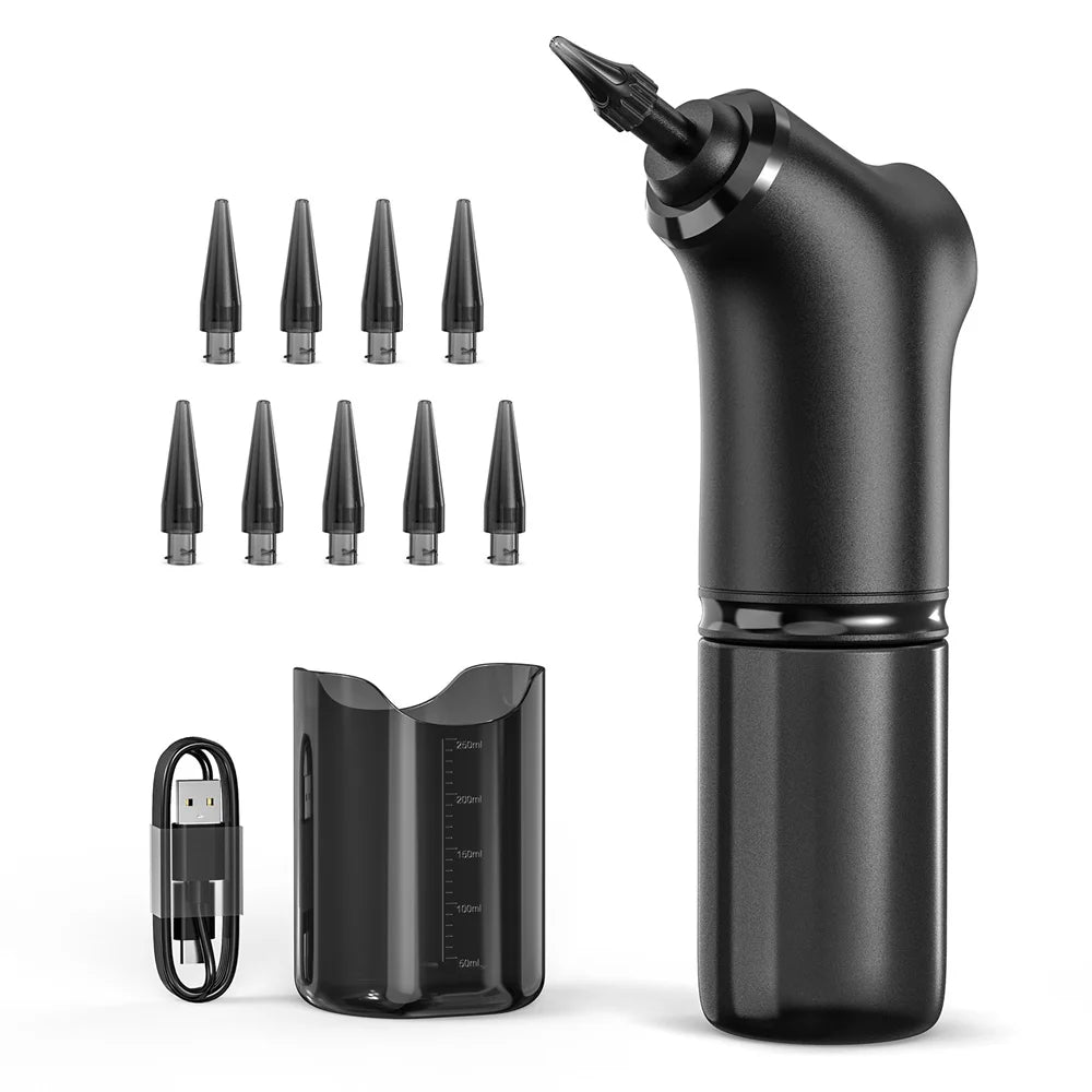 Electric Ear Cleaner Kit – 4 Pressure Modes Ear Wax Removal Irrigation System for Adults & Children