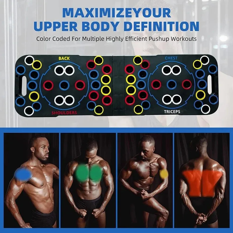 Push Up Support Board – Multifunctional - Chest, Core & Upper Body Strength Training Tool