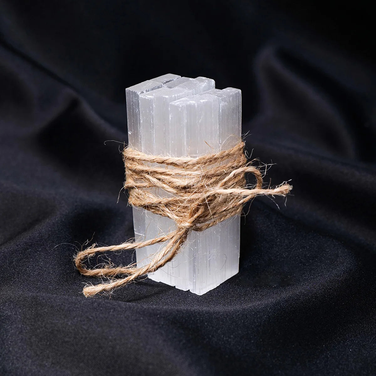 Natural Moroccan Selenite Crystal Set – Selenite Bar, Plate & Sheet Combo