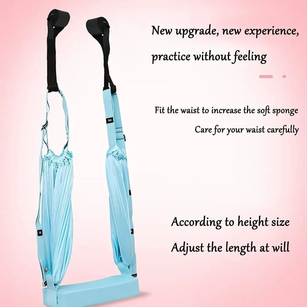 Adjustable Aerial Yoga Strap – Anti-Gravity Hammock Swing for Stretching, Handstands & Fitness Training