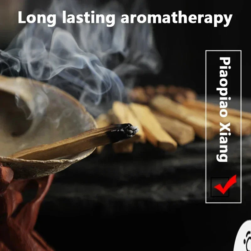 Palo Santo Natural Incense Sticks – High Oil Content for Aromatherapy & Meditation (10pcs)