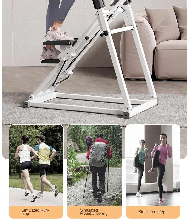 Foldable Mountaineering Climbing Machine – Full Body Home Fitness Equipment