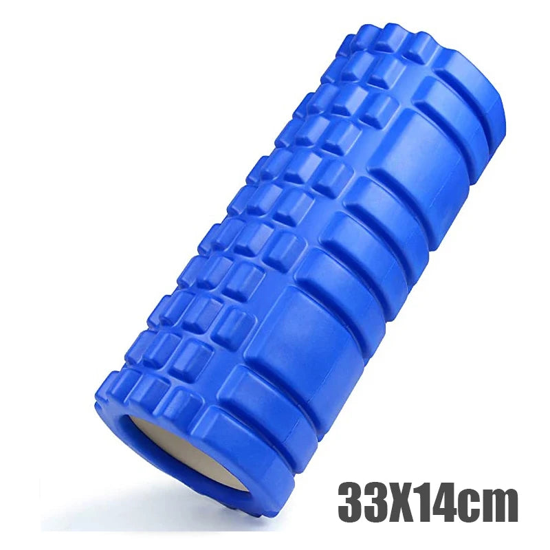 Foam Yoga Column – Muscle Massage Roller for Back, Legs &amp; Full-Body Training- 33cm