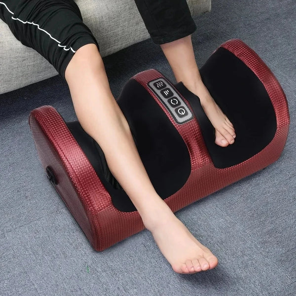 Electric Foot Massager – Shiatsu Kneading & Heated Roller for Pain Relief