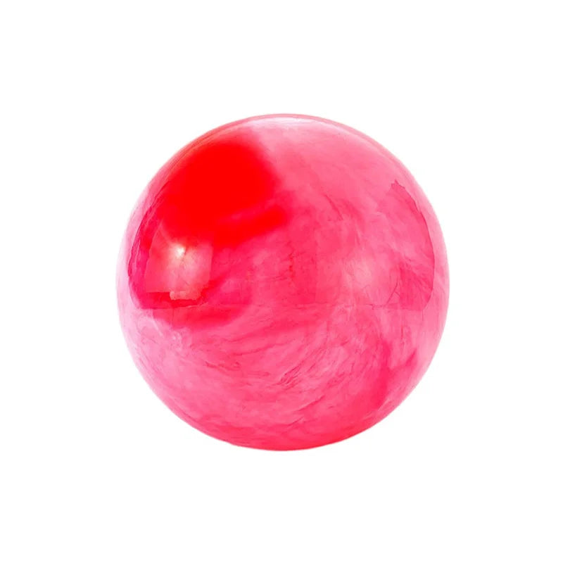 Yoga Fitness Ball – Smooth Anti-Burst Pilates & Balance Training Ball - 45cm, 25cm