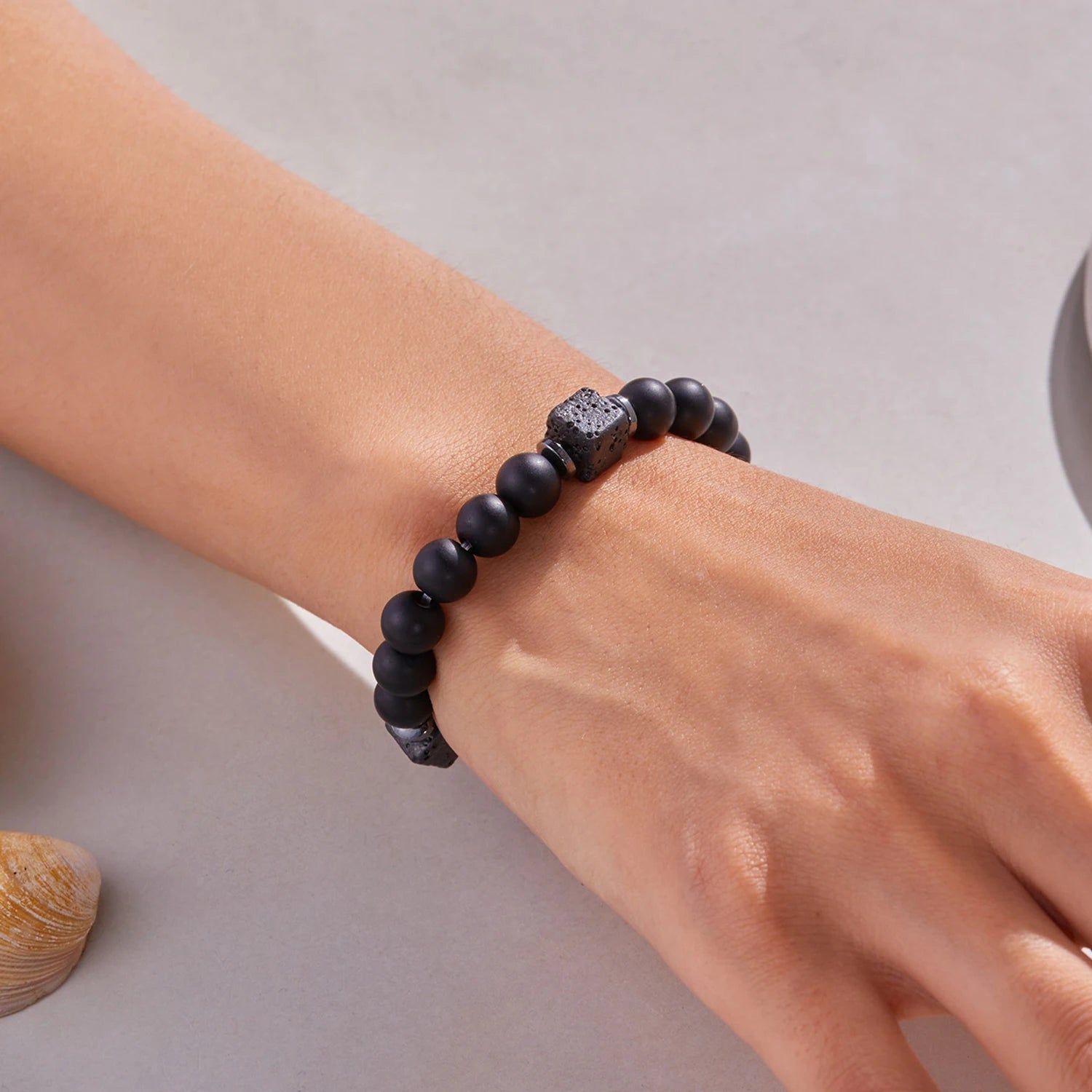 Natural Stone 7 Chakra Energy Bracelet – Good Luck & Protection Jewelry for Men and Women