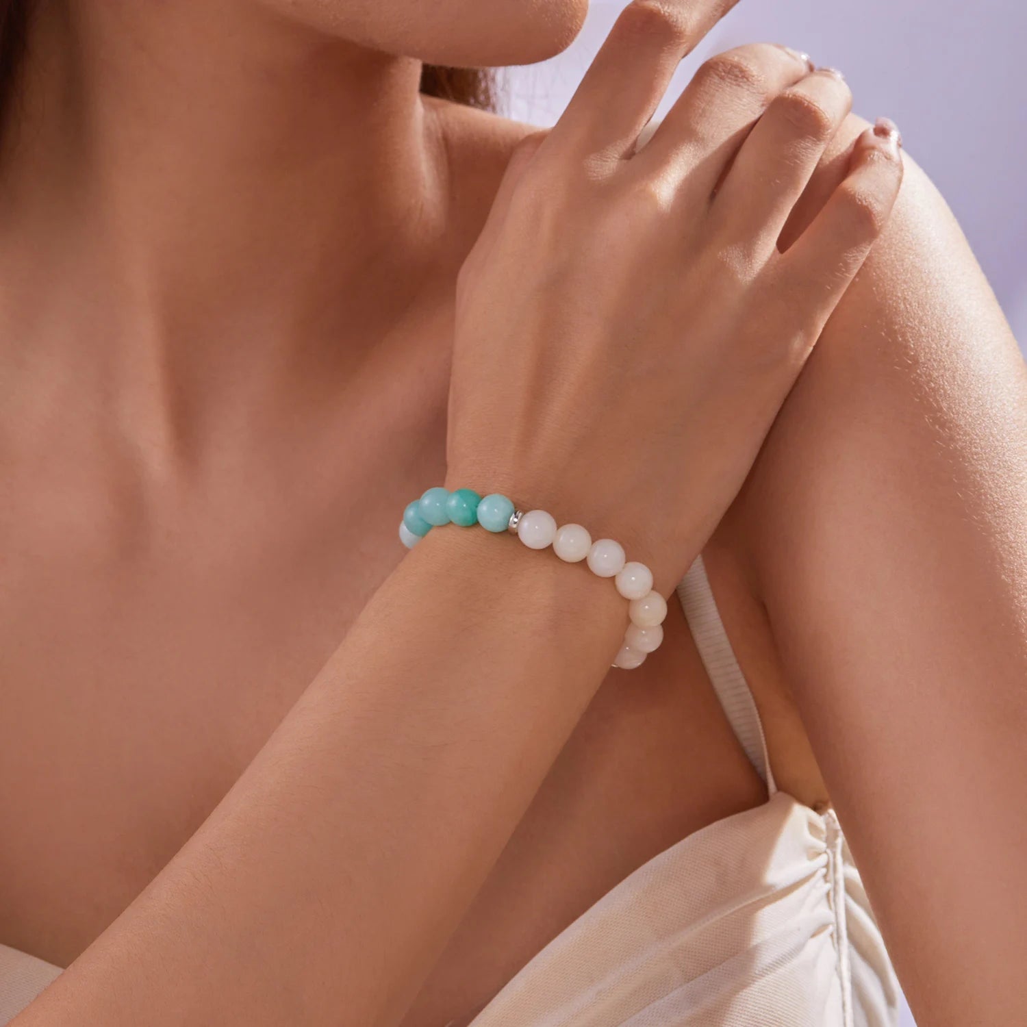 Natural Stone 7 Chakra Energy Bracelet – Good Luck & Protection Jewelry for Men and Women