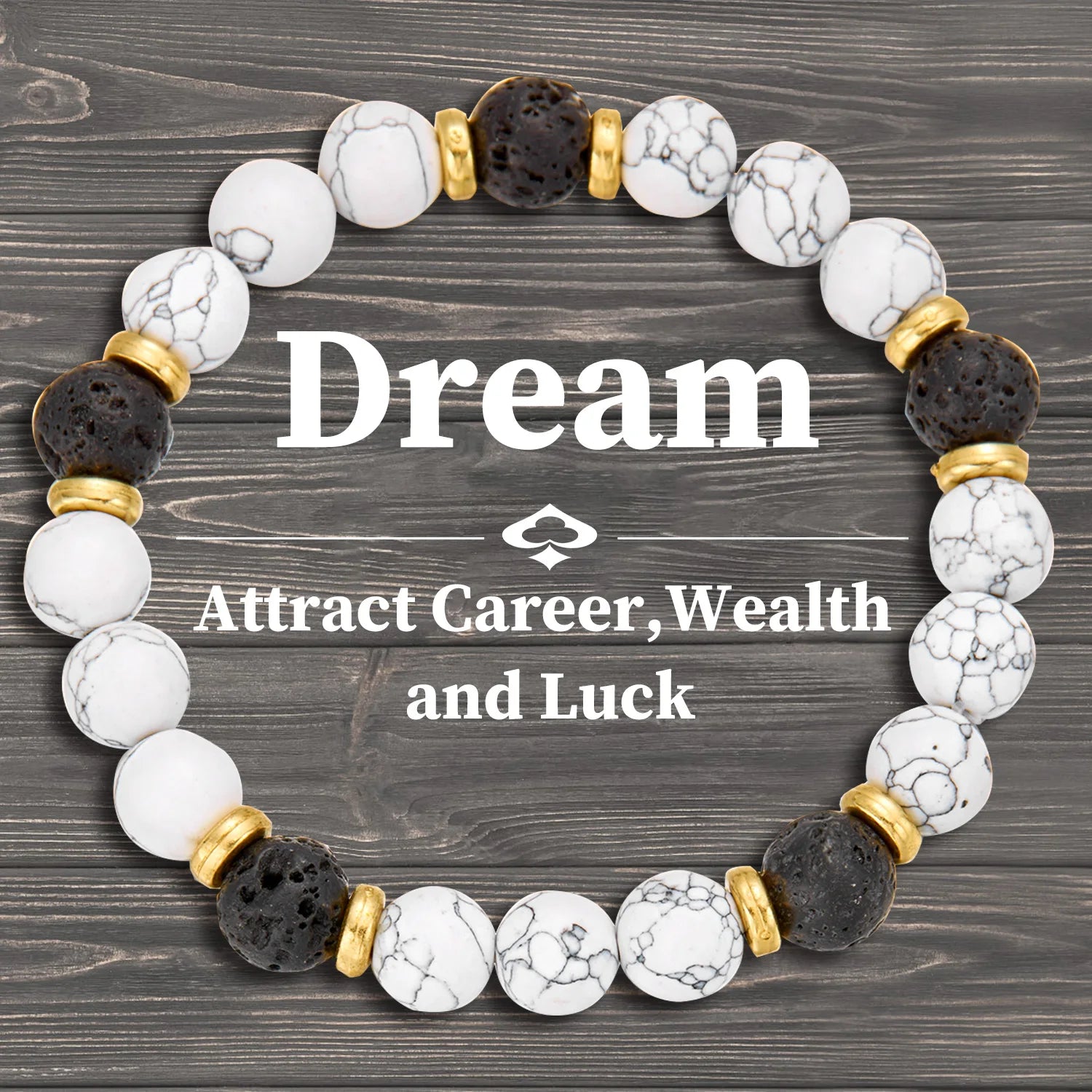 Natural Stone 7 Chakra Energy Bracelet – Good Luck & Protection Jewelry for Men and Women