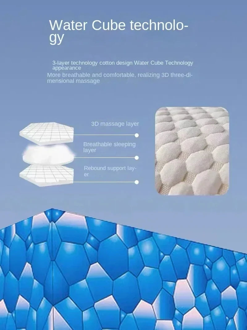 Orthopedic Cervical Neck Pillow – Soybean Fiber Massage Pillow for Sleep & Neck Support