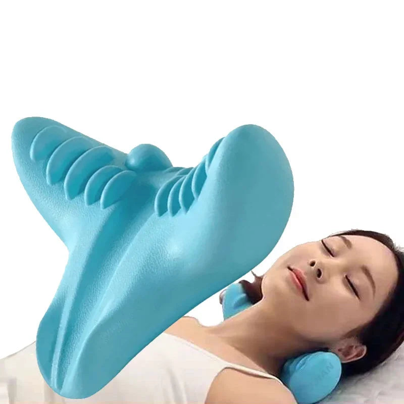 Cervical Spine Stretch Pillow – Neck & Shoulder Traction Relaxer