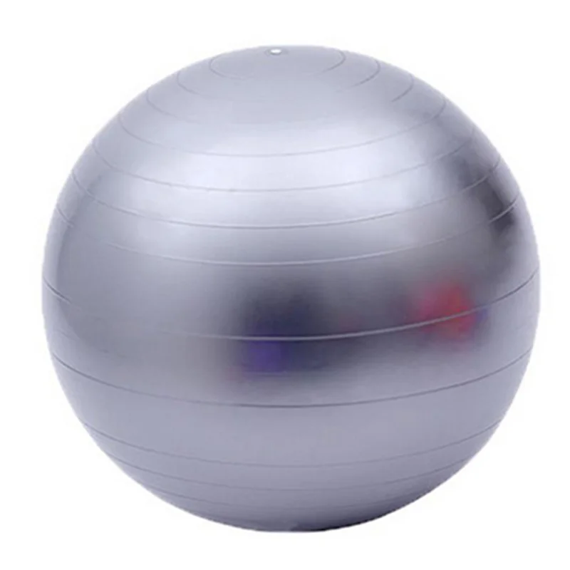 Yoga Fitness Ball – Smooth Anti-Burst Pilates & Balance Training Ball - 45cm, 25cm