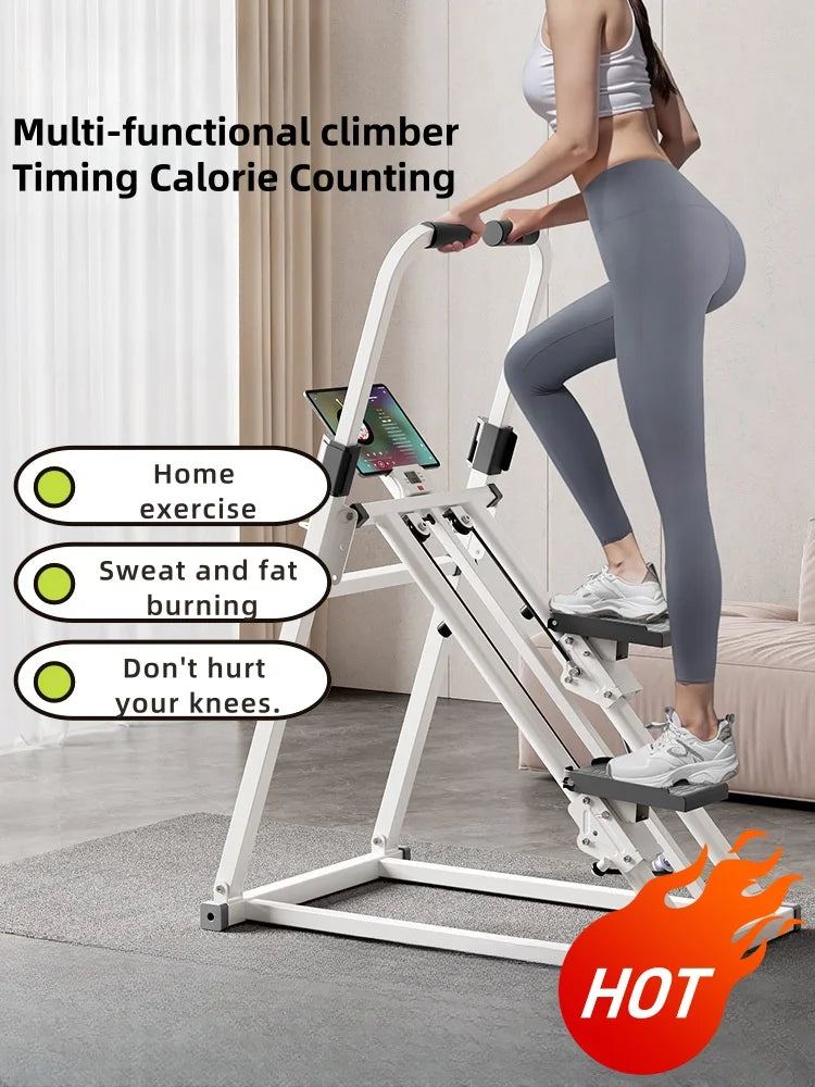 Foldable Mountaineering Climbing Machine – Full Body Home Fitness Equipment
