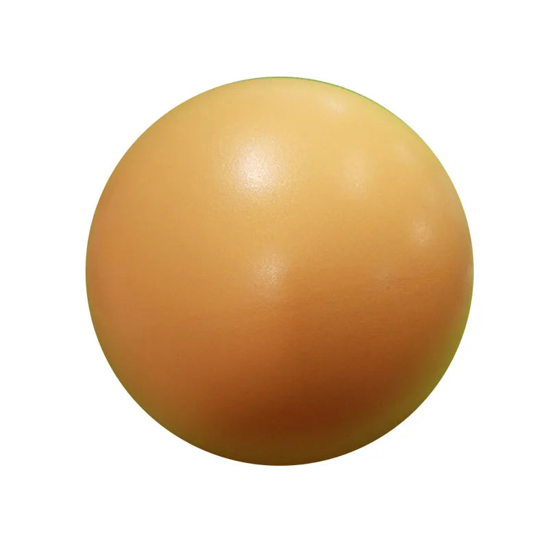 Yoga Fitness Ball – Smooth Anti-Burst Pilates & Balance Training Ball - 45cm, 25cm