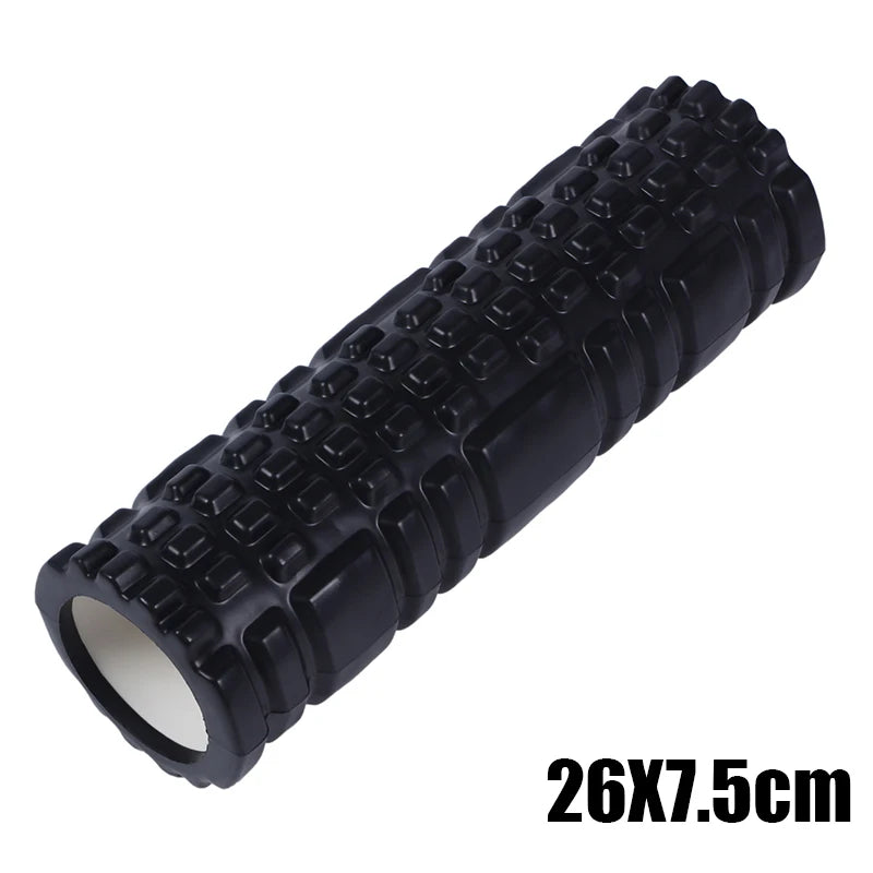 Foam Yoga Column – Muscle Massage Roller for Back, Legs &amp; Full-Body Training- 33cm