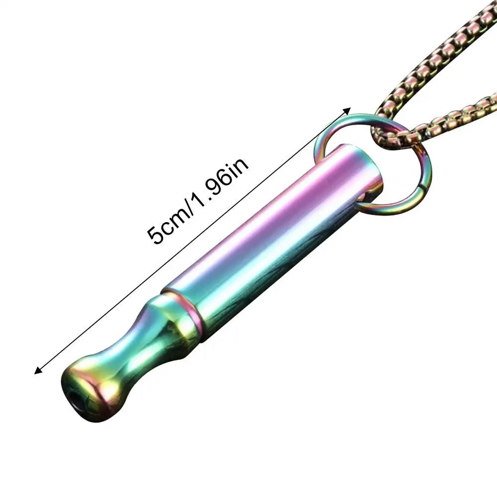 Breathlace™ Mindful Breathing Necklace – Stainless Steel Anxiety Relief Pendant