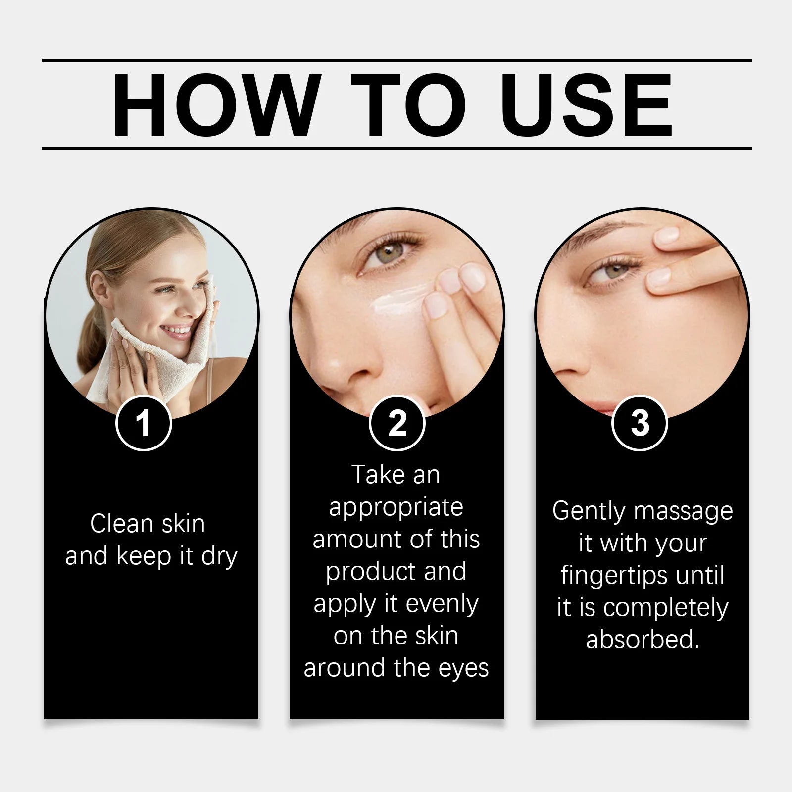 Eye Cream – Dark Circle Lightening & Firming Eye Serum Stick - OUHOE Niacinamide