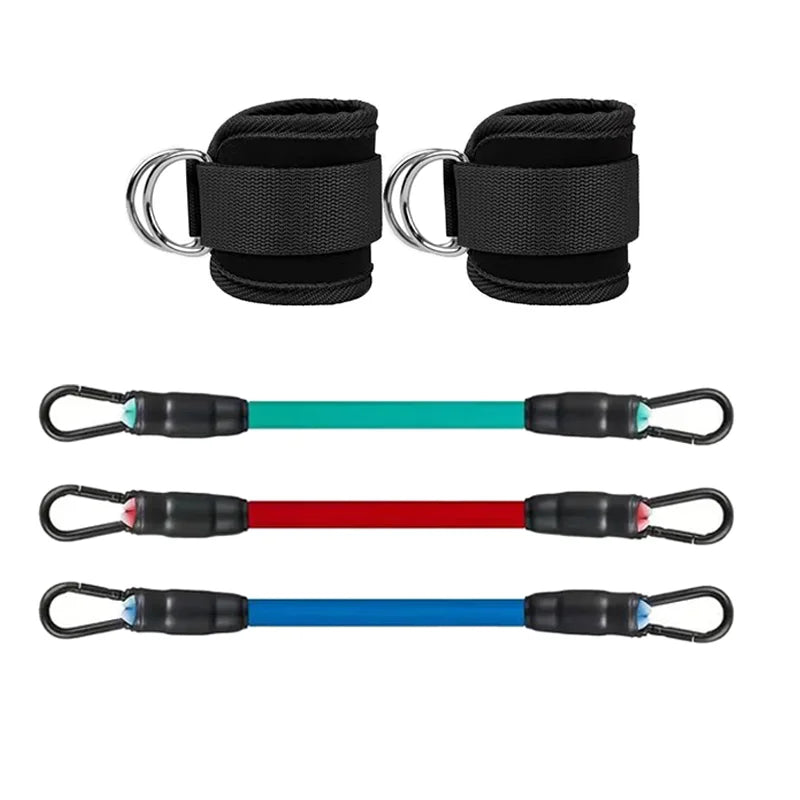 Ankle Straps Resistance Bands Set – Strength Training & Toning for Legs and Glutes