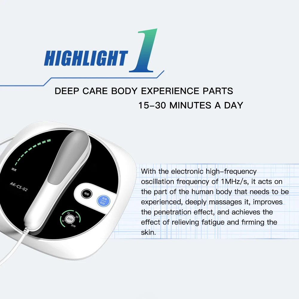 Ultrasound Physiotherapy Massage Device – 1MHz Intensity for Drug-Free Muscle & Joint Pain Relief