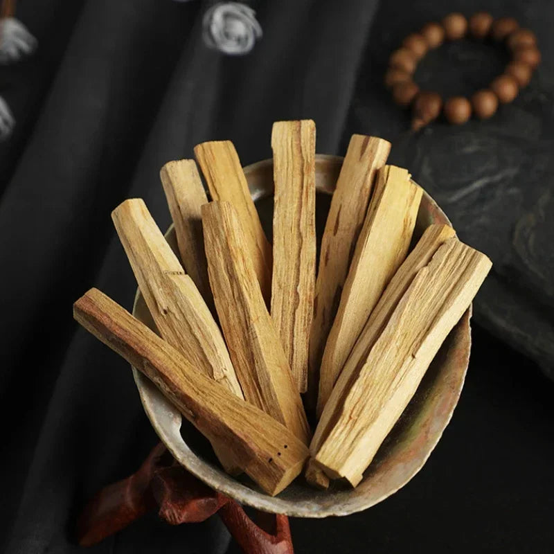 Palo Santo Natural Incense Sticks – High Oil Content for Aromatherapy & Meditation (10pcs)