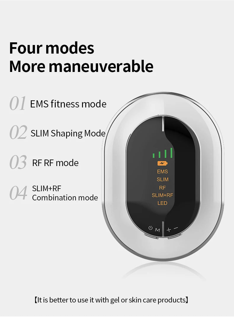 4 in 1 Cellulite Massager Remover – Cordless Electric Body Slimming & Sculpting Machine for Waist, Arms, Legs & More