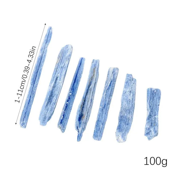 Natural Kyanite Strip Crystal Quartzs Blue Raw Stone Mineral Specimen Reiki Healing DIY Gemstone Crystals Chip Home Decor Gift