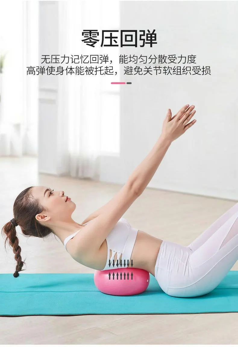 Mini Pilates Yoga Ball – 25cm Anti-Burst Exercise Ball for Legs, Hips & Core Workouts
