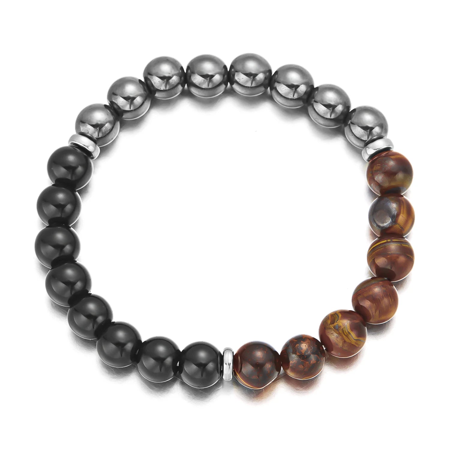 Natural Stone 7 Chakra Energy Bracelet – Good Luck & Protection Jewelry for Men and Women