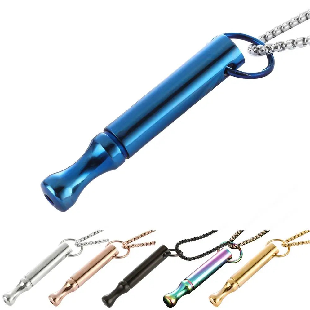 Breathlace™ Mindful Breathing Necklace – Stainless Steel Anxiety Relief Pendant