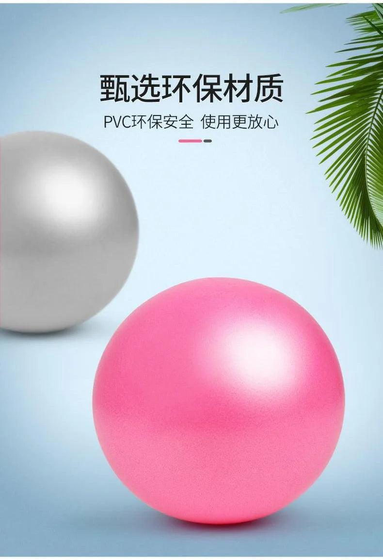 Mini Pilates Yoga Ball – 25cm Anti-Burst Exercise Ball for Legs, Hips & Core Workouts