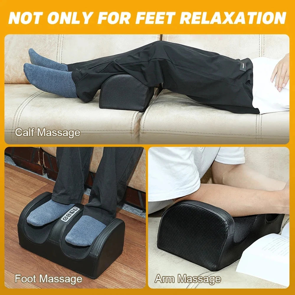 Electric Foot Massager – Shiatsu Kneading & Heated Roller for Pain Relief